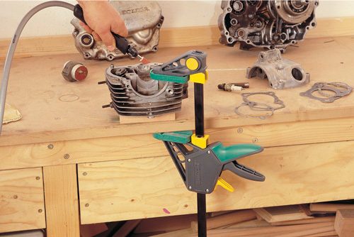 Wolfcraft Einhand Zwinge 150 x 100 mm – Bild 3