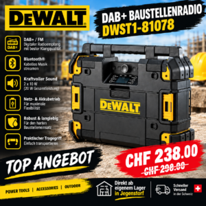 Dewalt DAB+ Baustellenradio