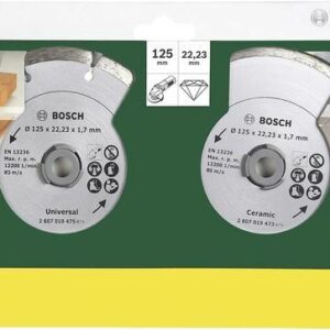 Bosch Diamanttrennscheiben Set Ø 125mm