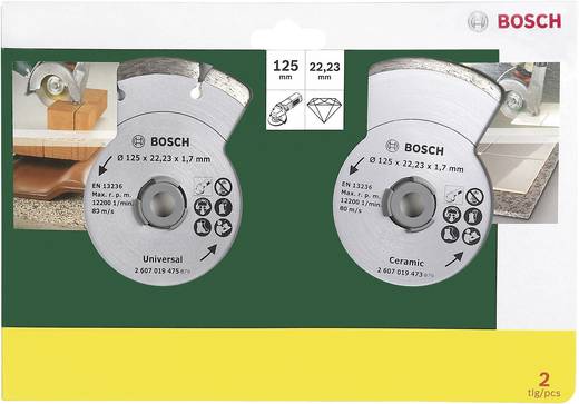 Bosch Diamanttrennscheiben Set Ø 125mm