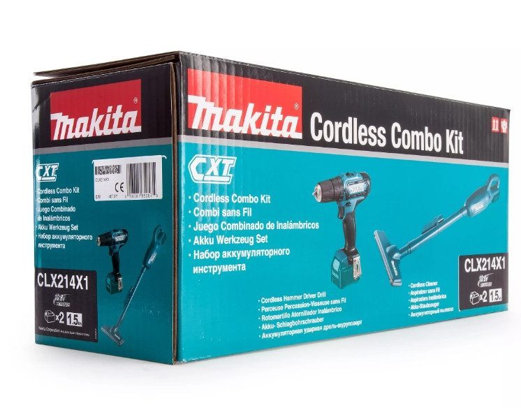 Makita HP331DZ Akkustaubsauger + Akkubohrmaschine HP331D – Bild 4