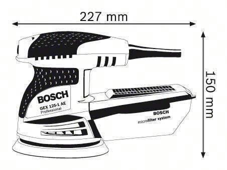 Bosch Exzenterschleifer – Bild 3