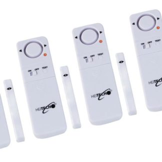 Heitech Tür- und Fensteralarm 4er Set