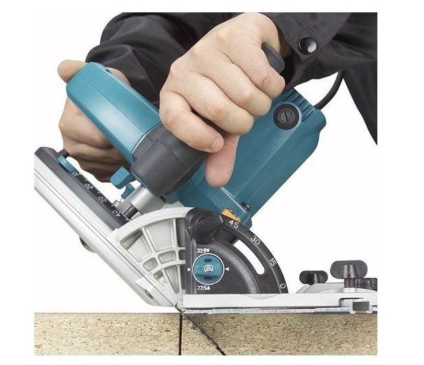 Makita Tauchsäge 56 mm SP6000J1 inkl. Führungsschiene 1.4m – Bild 4