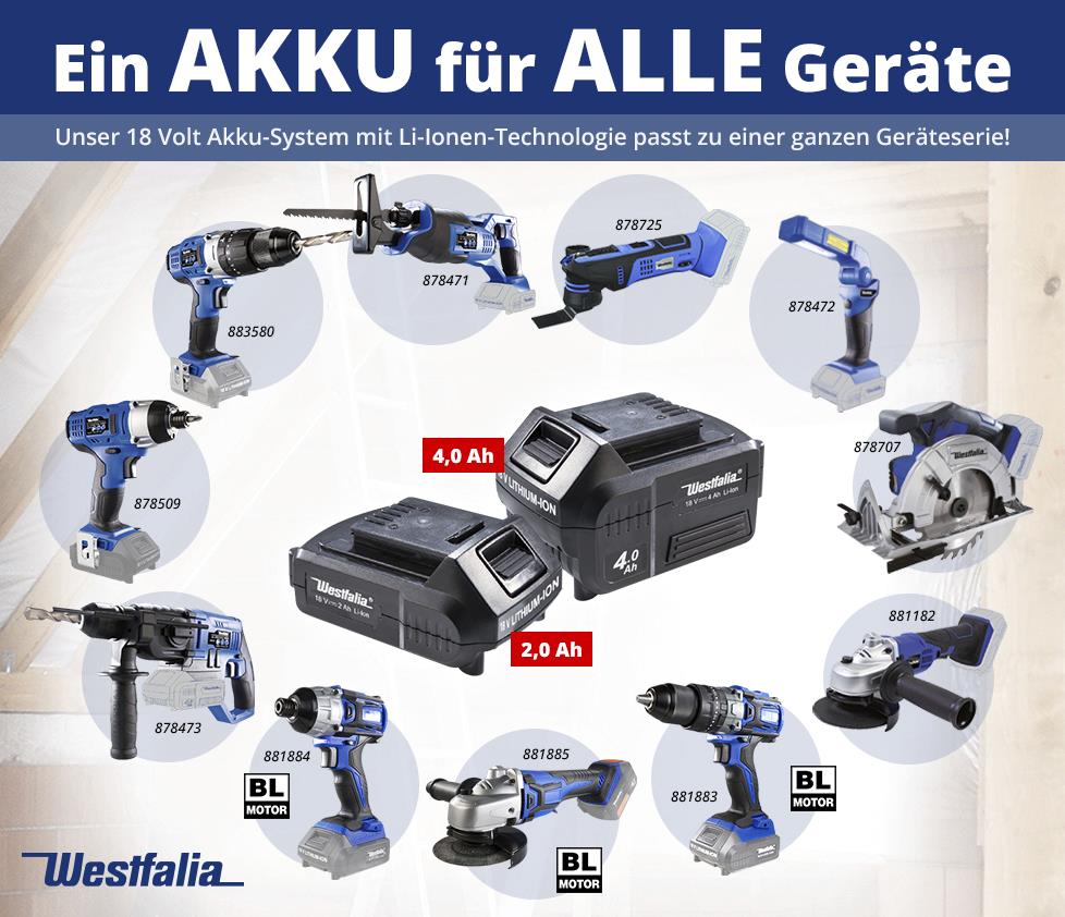 Westfalia Akku Kompressor inklusive Akku und Ladegerät – Bild 10