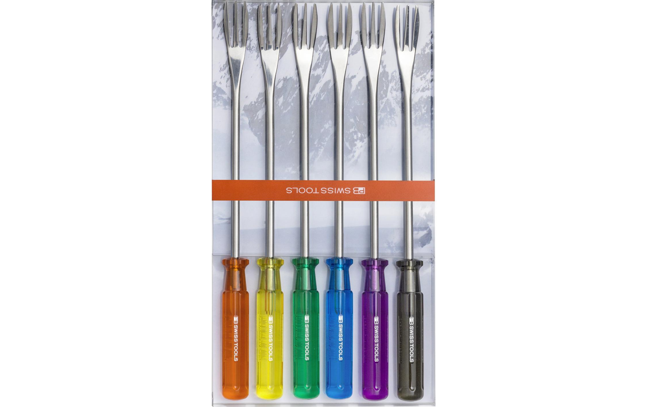 PB Swiss Tools Käse-Fonduegabeln-Set classic PB 4040.SET