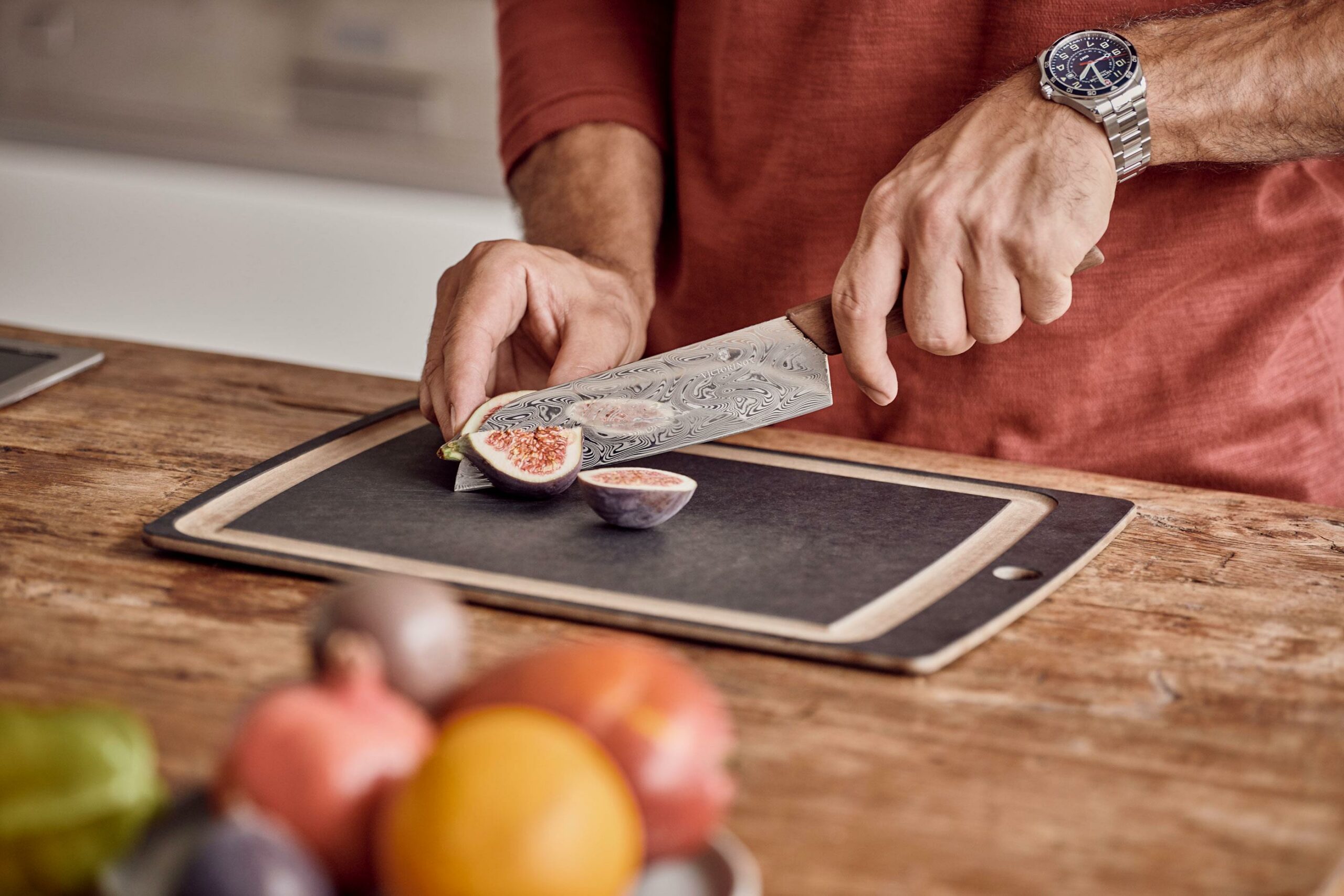 Victorinox Swiss Modern Santoku Damast Limited Edition 2020 – Bild 5