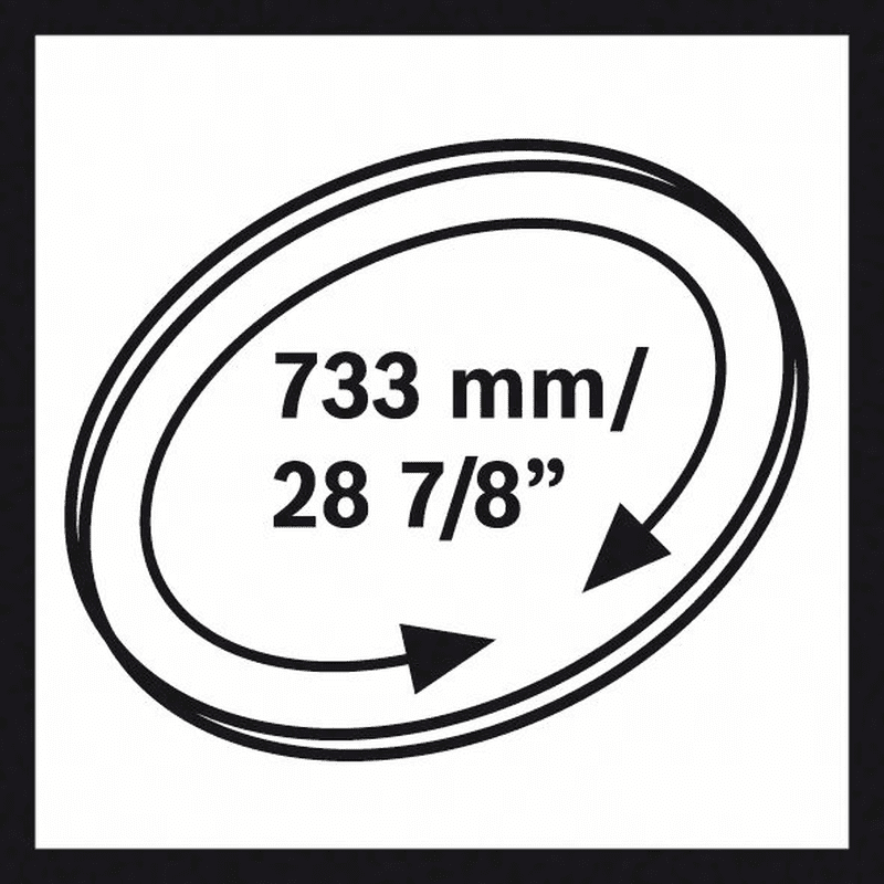 Bosch Bandsägeblatt CB 281418 BIM für die Bosch Bandsäge 18tpi 2608649000 – Bild 3