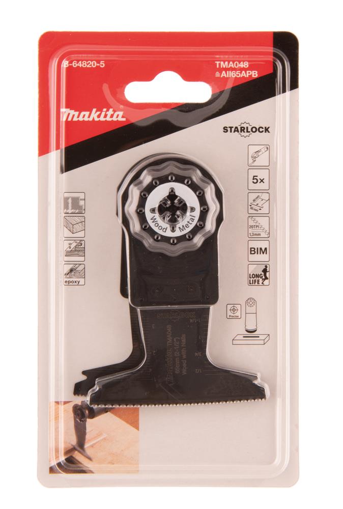 Tauchsägebl. 6 5mm TMA048 5 Stk. Makita