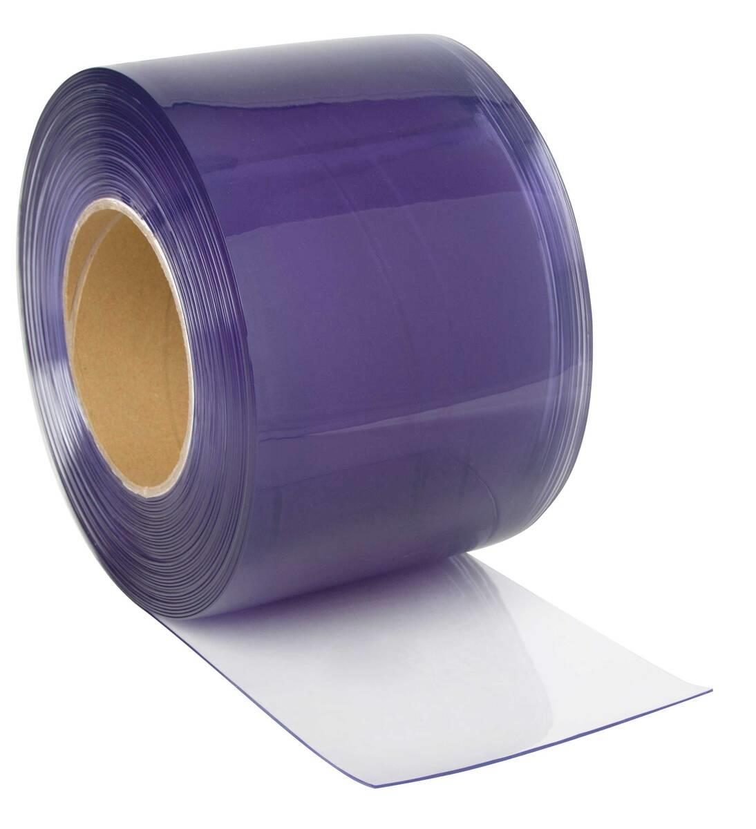PVC-Vorhang 200x2mm, transparent, 25m Rolle