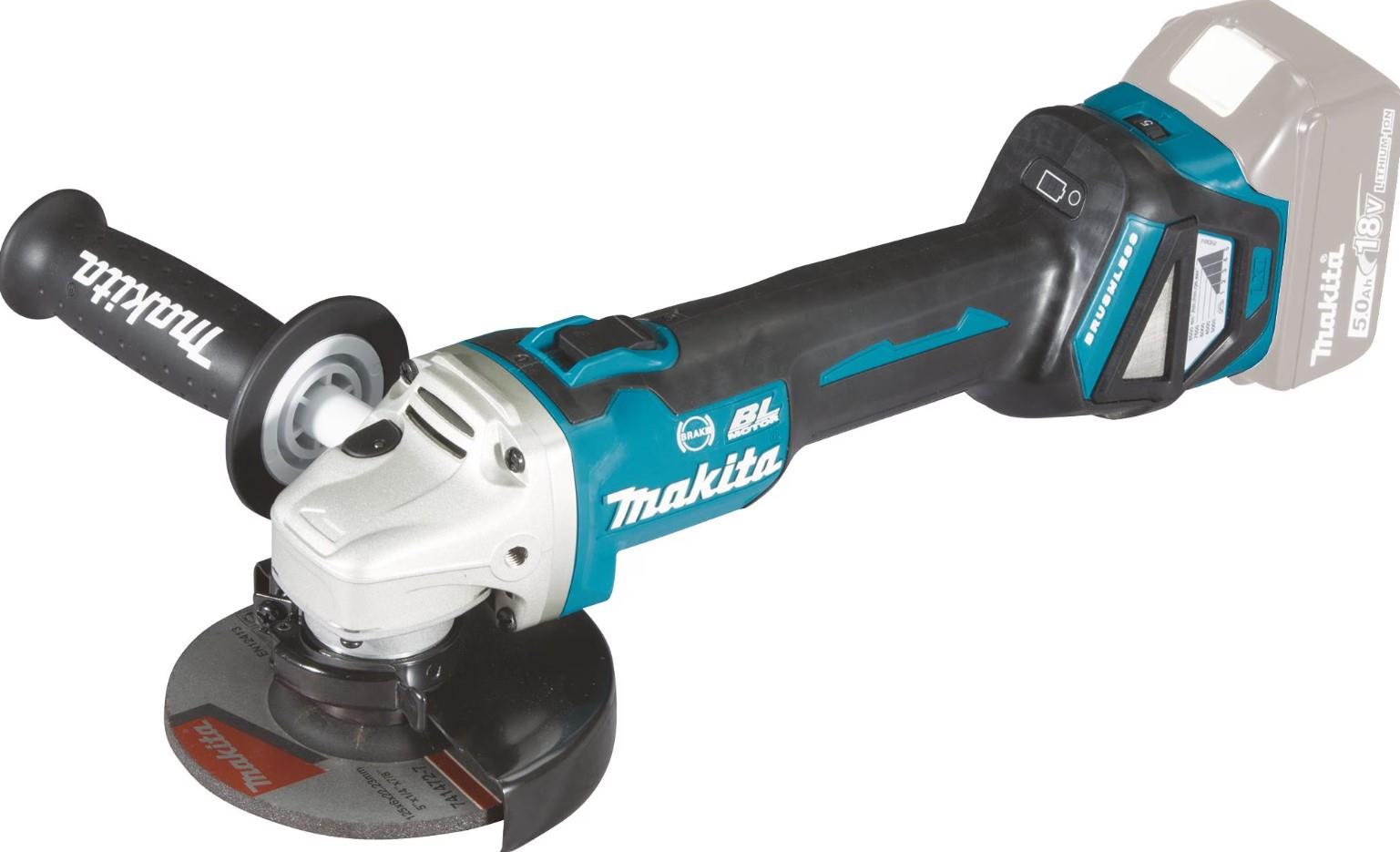 Makita 18V Akku Winkelschleifer DGA513Z – Bild 2