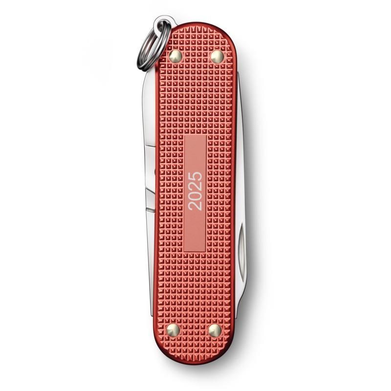 Victorinox Classic SD, 58 mm, Alox Limited Edition 2025, Stone Red – Bild 2