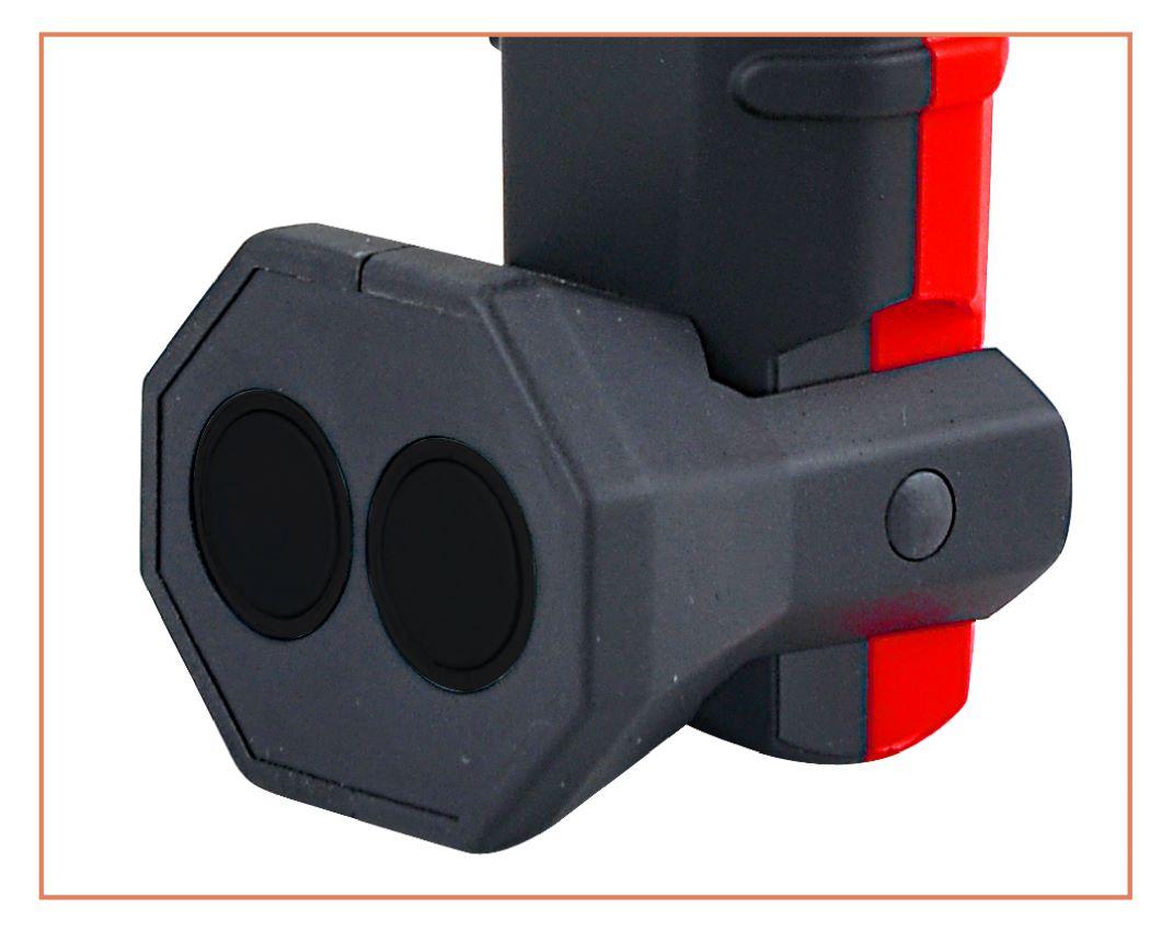 TC0505 TOMAC Akku-LED-Arbeitsleuchte 2 in 1 extra flach – Bild 2