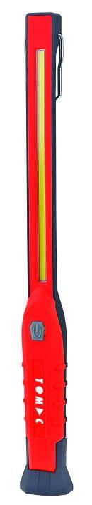 TC0505 TOMAC Akku-LED-Arbeitsleuchte 2 in 1 extra flach – Bild 4