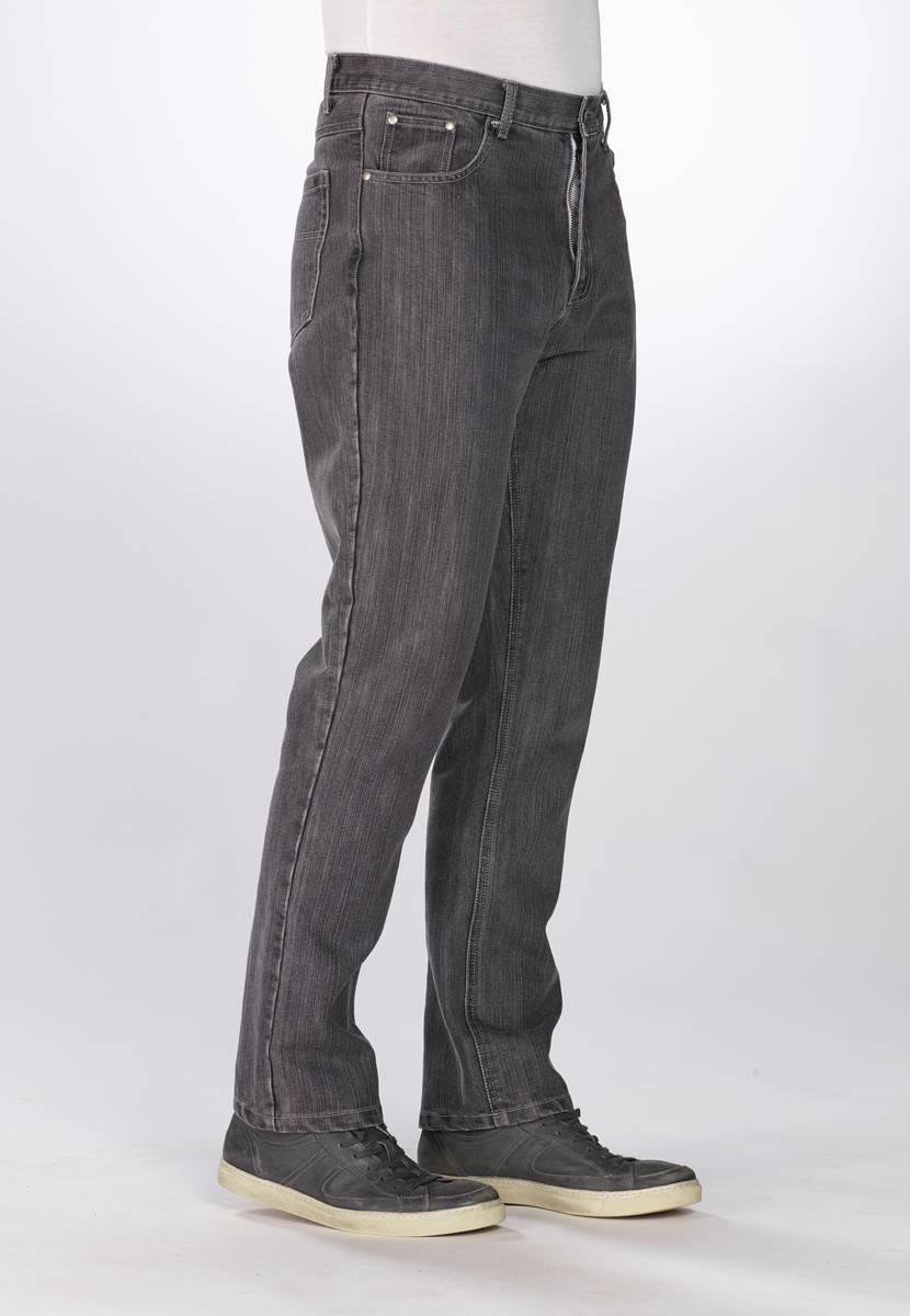Komfortjeans im 5-Pocket Style, Farbe grau, Gr.54 – Bild 7