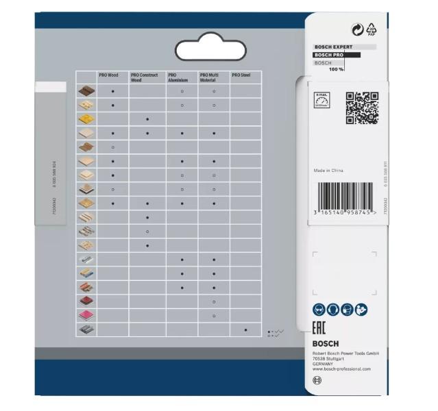 Bosch Kreissägeblatt Standard for Multimaterial, Ø 85mm, 30Z – Bild 3