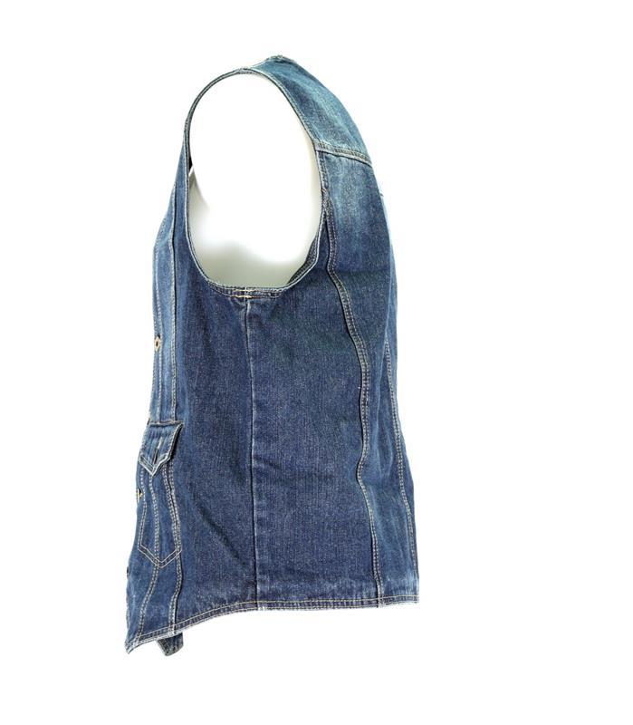 Jeans Weste im lässigen Schnitt Gr. M – Bild 2