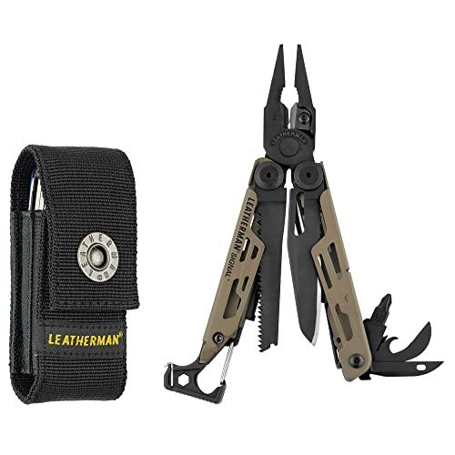 Leatherman Multitoolzange einklappbar SIGNAL COYOTE/TAN