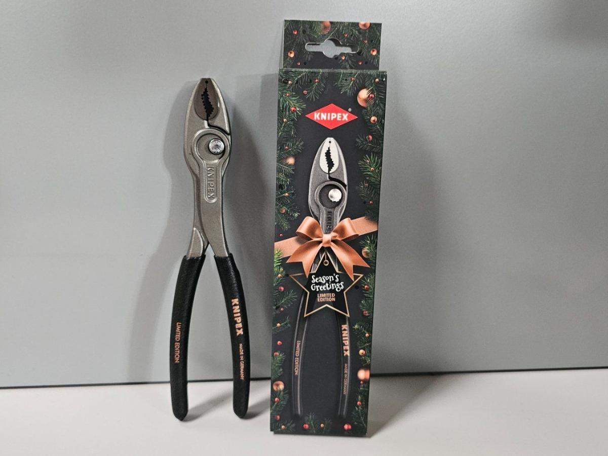 KNIPEX XMAS TwinGrip Front- und Seitengreifzange 200 mm 82 01 200 S02 – Bild 2
