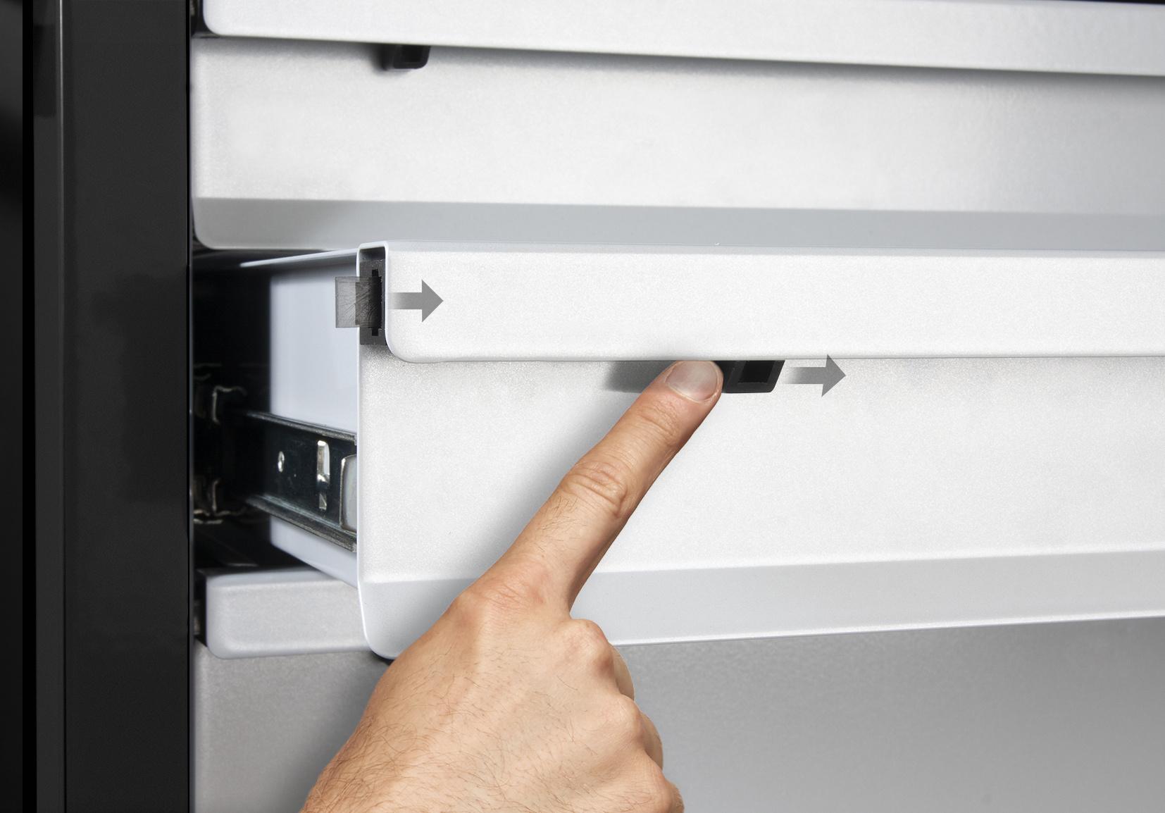 Kraftwerk Werkstattwagen LT700 60/40 5 Schubladen – Bild 4