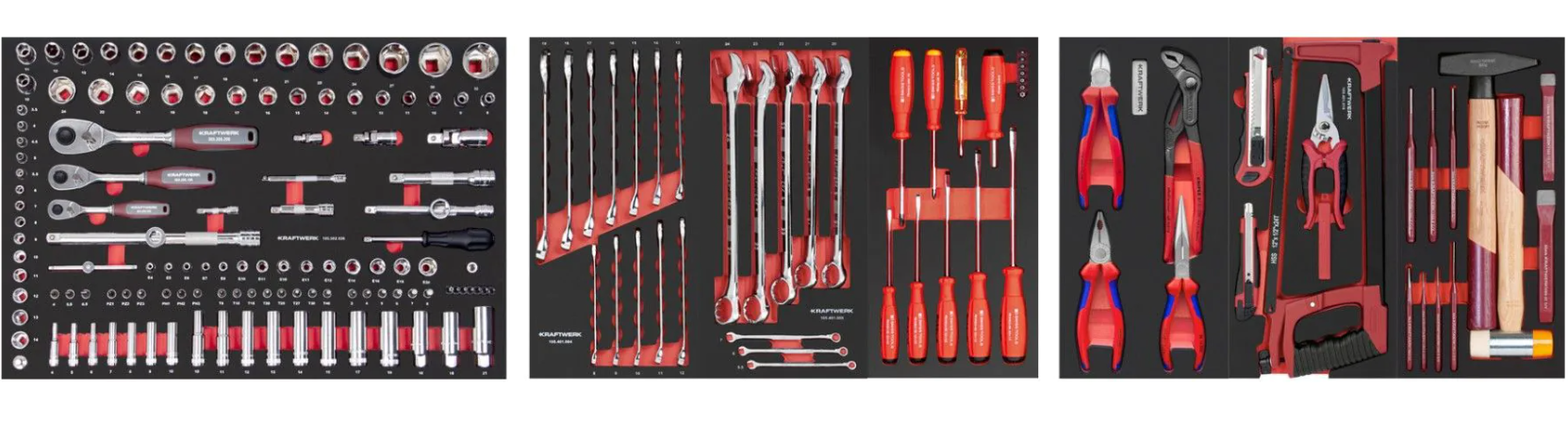 Kraftwerk BT LINE Werkstattwagen BT700s 7 Schubladen schwarz, 113-tlg. 102.107.BLK2 – Bild 2