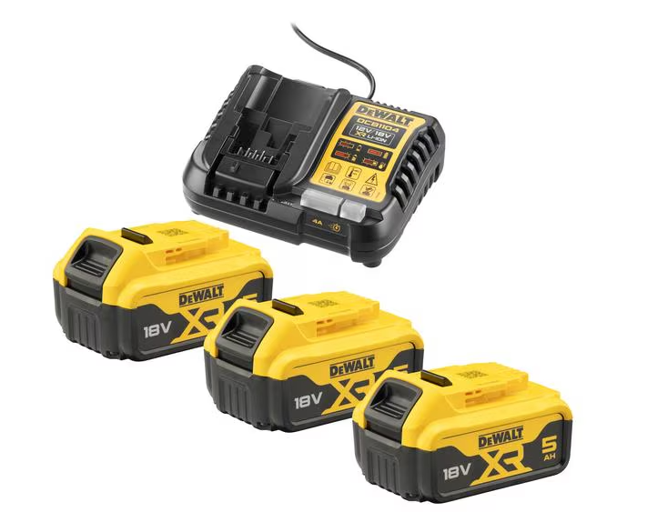 DeWalt Starter-Kit 3 x 5,0 Ah Akkus DCB115P
