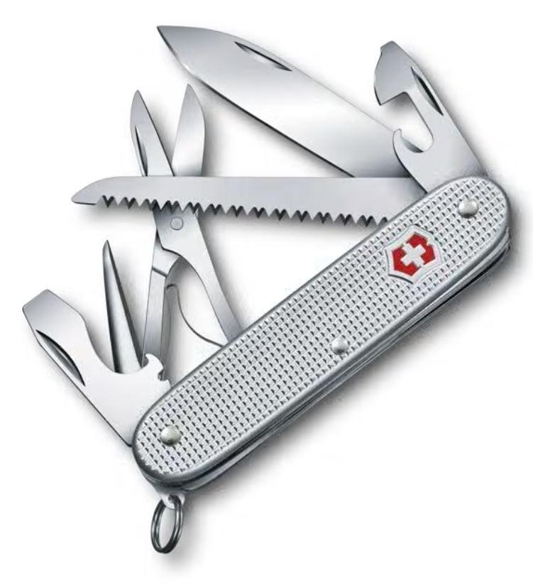 VICTORINOX Farmer X Alox 93mm silber