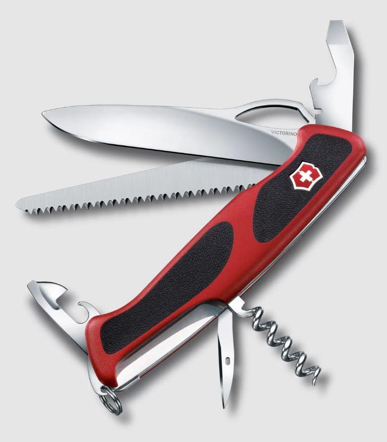 Victorinox Ranger 79 M Grip 130mm rot/schwarz