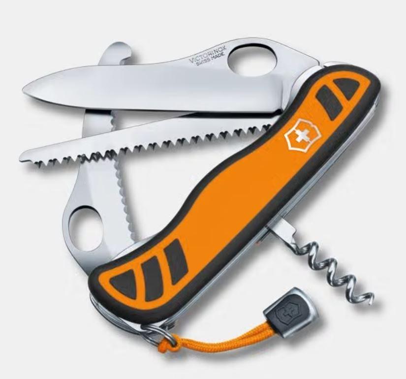 Victorinox Hunter XT Grip 111mm orange/schwarz
