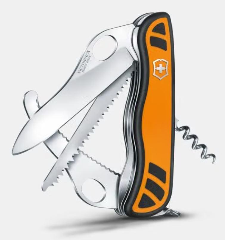 Victorinox Hunter XT Grip 111mm orange/schwarz – Bild 3