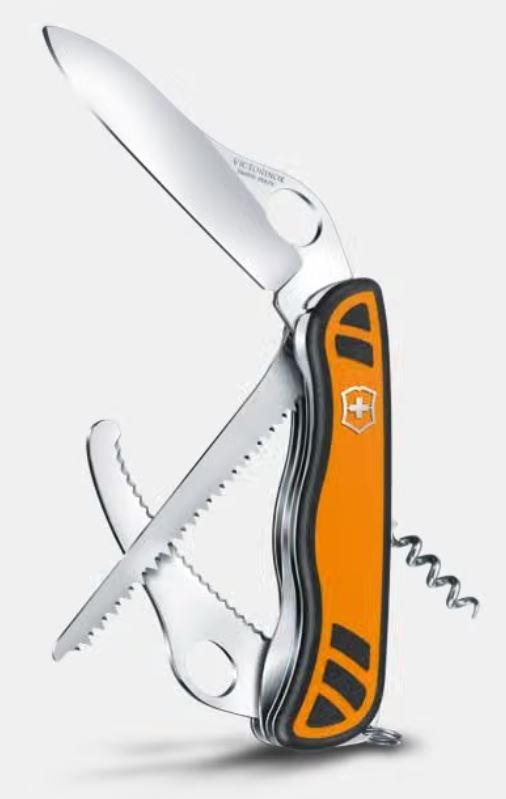 Victorinox Hunter XT Grip 111mm orange/schwarz – Bild 2