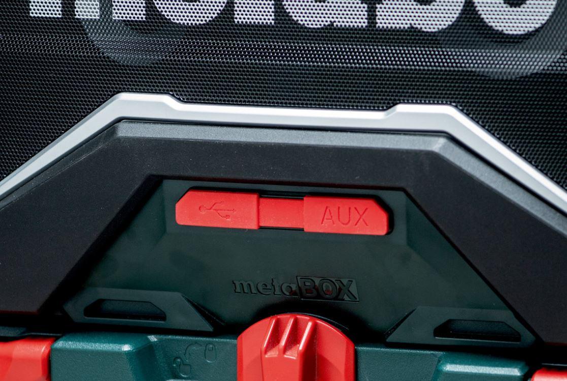 Metabo Akku-Baustellenradio RC 12-18 32W BT DAB+ mit Akku-Ladefunktion – Bild 5