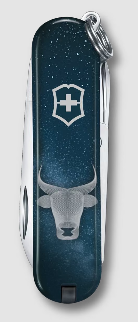 Victorinox Classic SD Taschenmesser Sternzeichen Stier – Bild 3