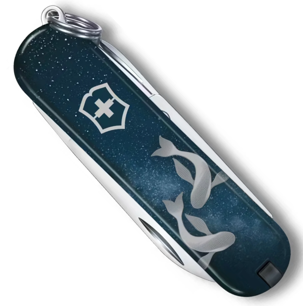Victorinox Classic SD Taschenmesser Sternzeichen Fische – Bild 3