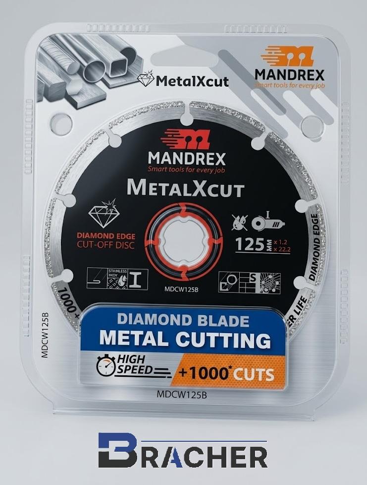 MANDREX Diamant-Trennscheibe - MetalXcut - Ø 125 mm