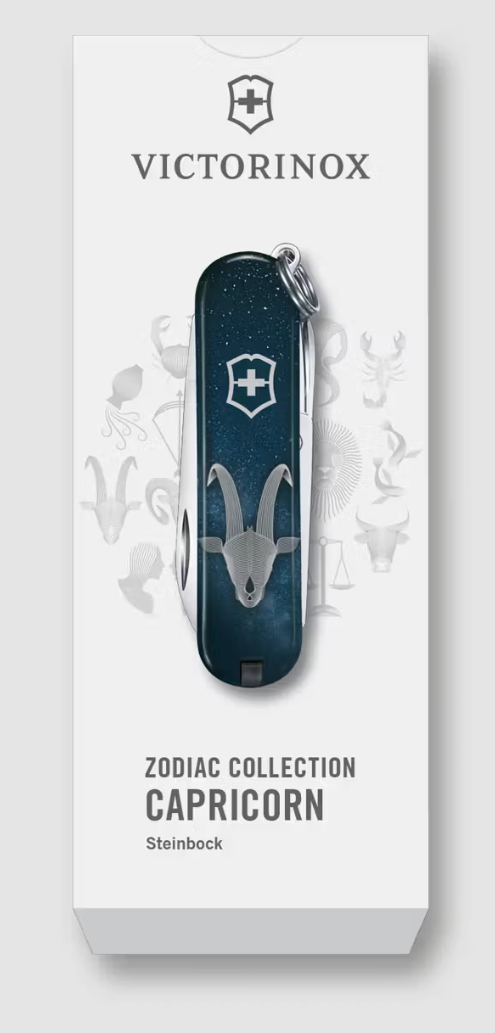 Victorinox Classic SD Taschenmesser Sternzeichen Steinbock