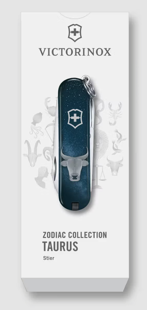 Victorinox Classic SD Taschenmesser Sternzeichen Stier