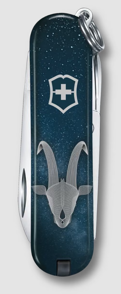 Victorinox Classic SD Taschenmesser Sternzeichen Steinbock – Bild 3