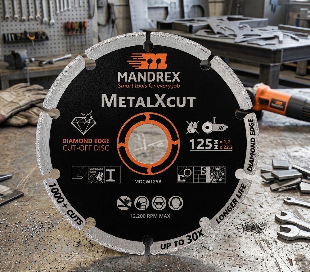 MANDREX Diamant-Trennscheibe - MetalXcut - Ø 125 mm – Bild 2
