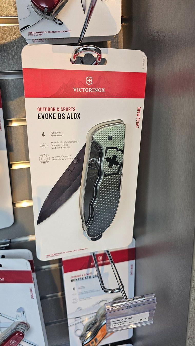 Victorinox Evoke BS Alox, eis/grau Taschenmesser – Bild 6